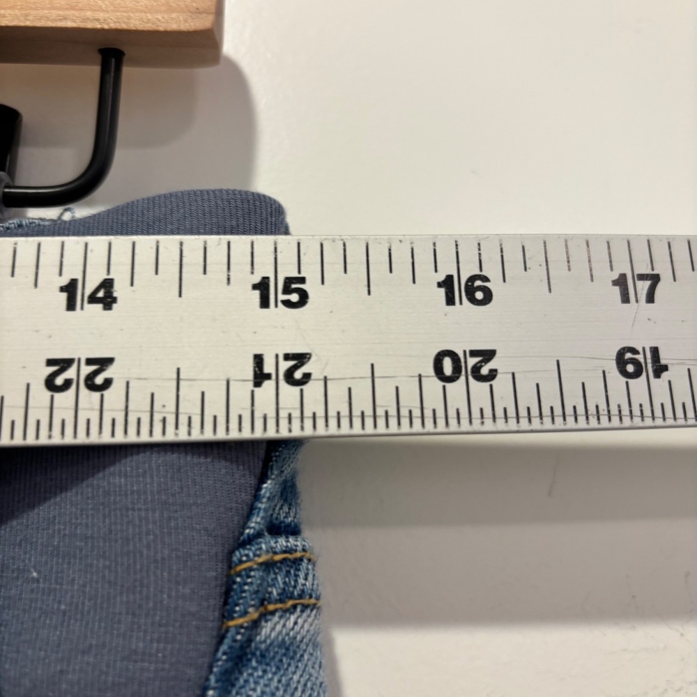 Hatch Light Blue Cropped Ankle Jeans - Picture 6 of 6